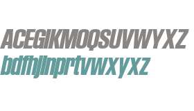 SwisspoTrial Semi Condensed Extra Bold Tall