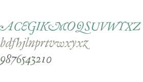 Antique Ancienne CE Italic