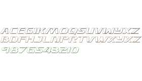Sky Marshal 3D Italic Italic