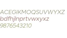 Lufga Light Italic