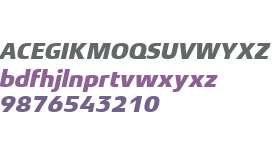 Xenois Sans W04 Heavy Italic