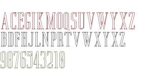 Aguero Serif Rounded Outline