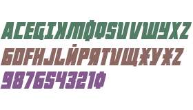 October Guard Condensed Italic