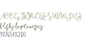 Boho Script Drop W01 Bold