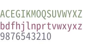 Gen Jyuu Gothic Monospace Regular