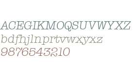 TypewriterSerial-Light-Italic