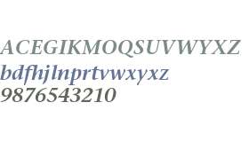 ITC Stone Serif Std Semibold Italic
