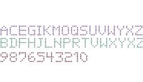 K.W ACRO V (Series 3) Dot Matrix Font (1994)