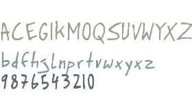 BigHonk handwriting
