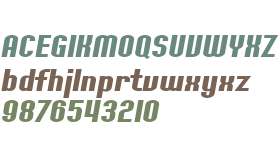 SF Willamette Extended Bold Italic V1 V1