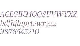 Praho Pro Test Light Italic