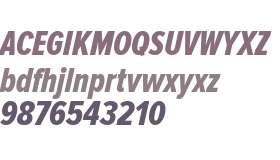 Proxima Nova Extra Condensed Extrabold Italic