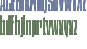 Nickel Gothic v3 Compressed