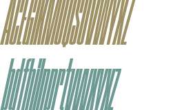 SwisspoTrial Ultra Condensed Semi Bold
