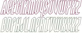 Devil Summoner Outline Italic