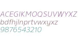 Gelder Sans Test Light Italic