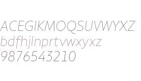 Compasso Test Thin Italic