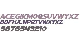 Sigma Five Marquee Bold Italic