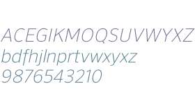 NuOrder W00 Light Italic