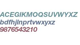 Helvetica Neue LT Pro 76 Bold Italic