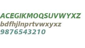 Qubo W01 ExtraBold Italic
