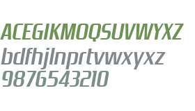 Zrnic W05 SemiBold Italic