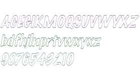 MarkerHollow  Italic