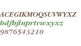 ITC Garamond Bold Italic Cyrillic