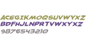 Caped Crusader Expanded Italic