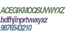 Helvetica CE Bold Narrow Oblique