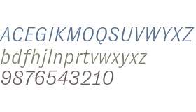 GT Zirkon Light Italic