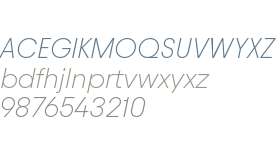 Avantt TRIAL Light Italic