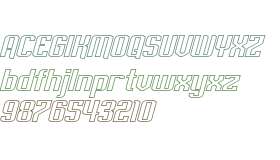 Empanada Extended Outline Italic