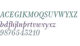 Kuzanyan W01 Italic