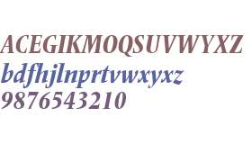 Frutiger Serif LT W04 Hv Cn It