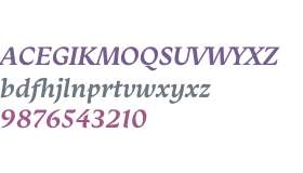 Monarcha W01 SemiBold Italic