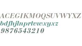 Bodoni W08 Bold Italic