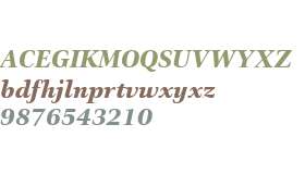 Civita W01 ExtraBold Italic