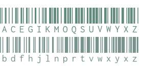 Libre Barcode 128 Text Regular