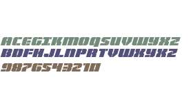 Warp Thruster Expanded Italic