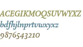 Atma Serif W05 Bold Italic