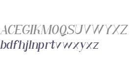 Qiba Serif Italic FREE Italic
