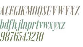 Emberly Semi Bold Narrow Italic