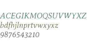 Averia Serif GWF Light Italic
