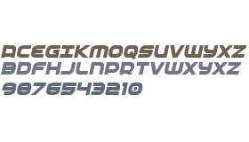 Federal Service ExtraBold Italic