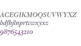 FreightDisp W03 Semibold Italic