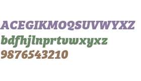 Bree Serif W04 Extrabold It