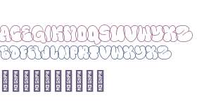 Fanky Bubble Graffiti Line