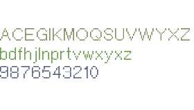 Helvetica Pixelated