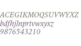 Latin 725 Italic